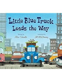 Little Blue Truck Leads the Way board book