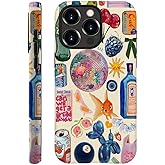 Generic Compatible with for iPhone 14 Pro Max,European Collage Lovely Phone Case for Girl Women Boy Men,Scratch Resistant Shockproof Cover Case for iPhone 14 Pro Max