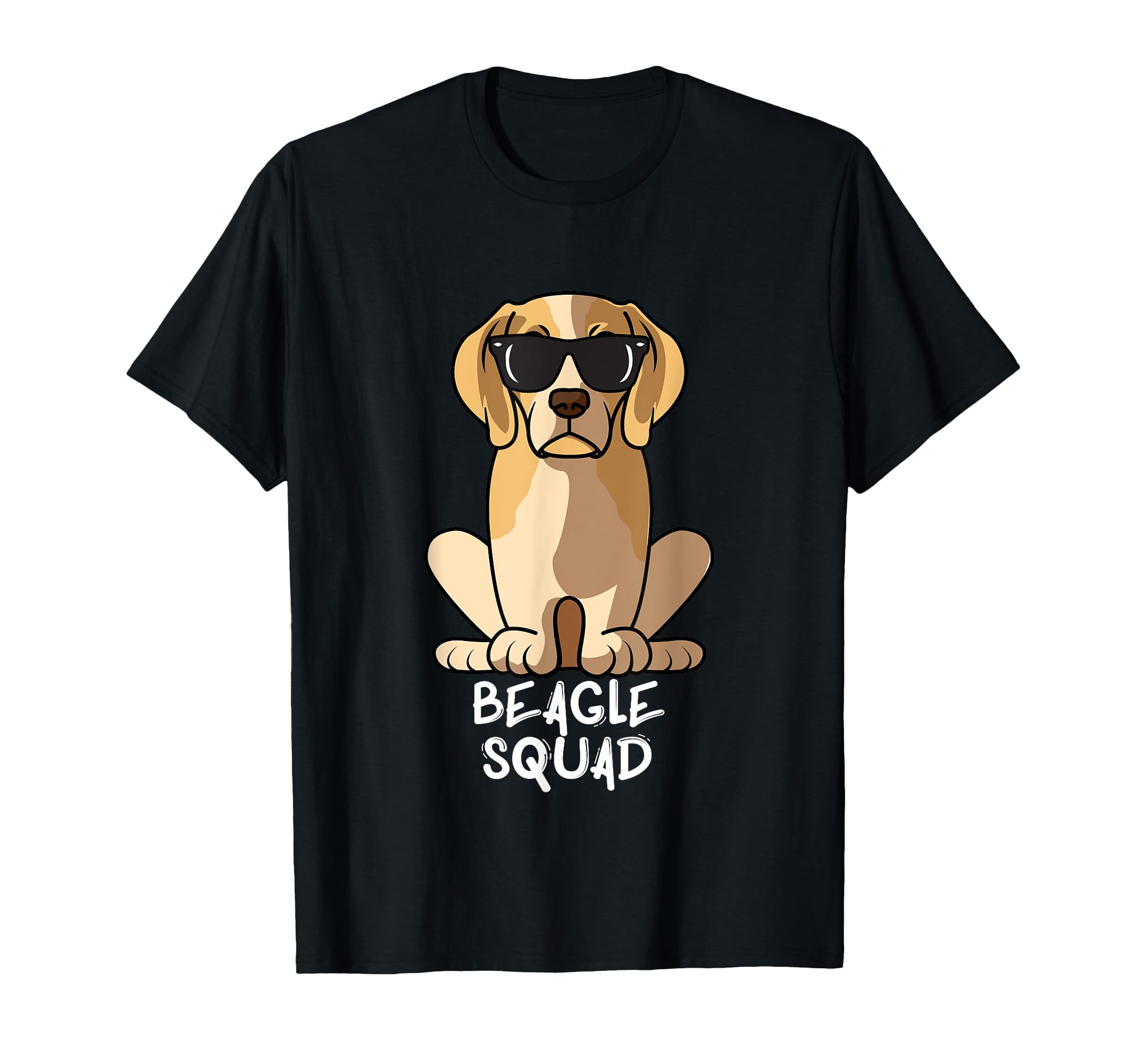 Cool Beagle Squad Dog Mom Dog Dad T-Shirt