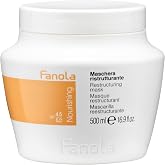 Fanola Deep Conditioning Hair Mask &amp; Hydrating Treatment, 16.9 oz | Softens &amp; Restores Dry, Frizzy &amp; Damaged Strands, Nourishes, Detangles &amp; Moisturizes with Milk Protein &amp; Linseed Oil