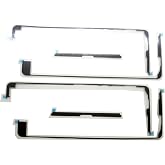 2X Touch Screen LCD Adhesive Tape Glue for ipad 7/8/9 A2197 A2270/A2428 | 2X Touch Screen Digitizer and LCD Adhesive Strips Tape Glue for ipad 7/8/9 Gen A2197/A2198/A2200 A2270/A2428/A2429/A2430