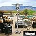 Hiland NG-WSS Tall Natural Gas Patio Heater,