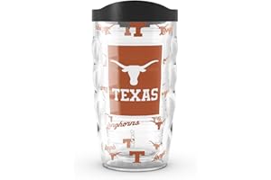 Tervis Texas Longhorns Longhorn - Overtime Made in USA Double Walled Insulated Tumbler Travel Cup Keeps Drinks Cold & Hot, 10oz, Classic