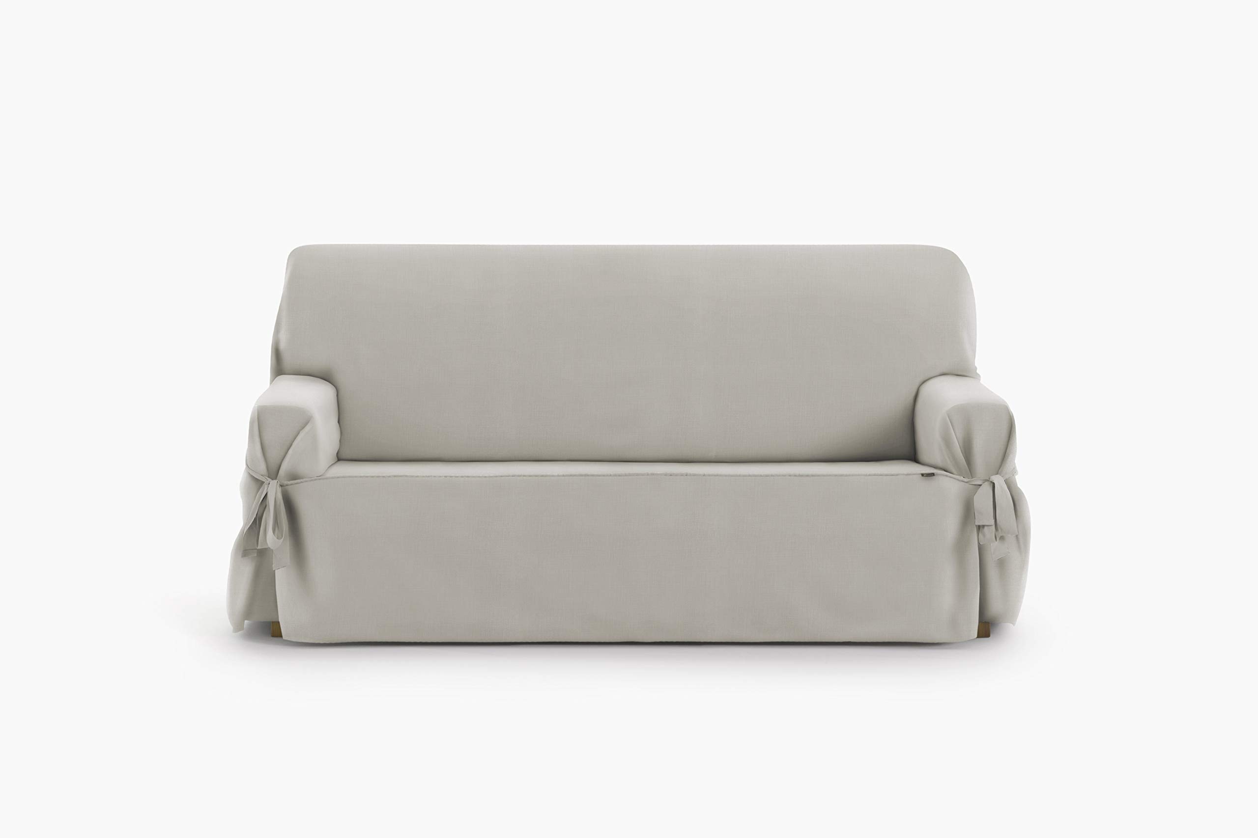 Eysa Sofa Cover, Cotton, Vison, 180-230cm, 3 SEATERS F6391611
