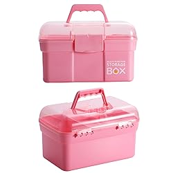Kinsorcai 11'' Plastic Storage Box with Removable