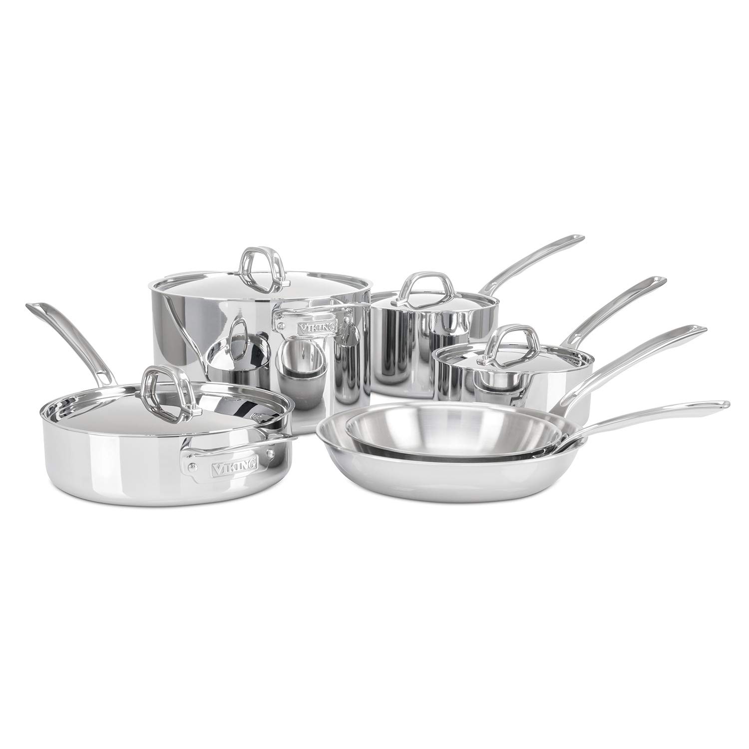 Best viking 13 pc 3-ply copper clad cookware set