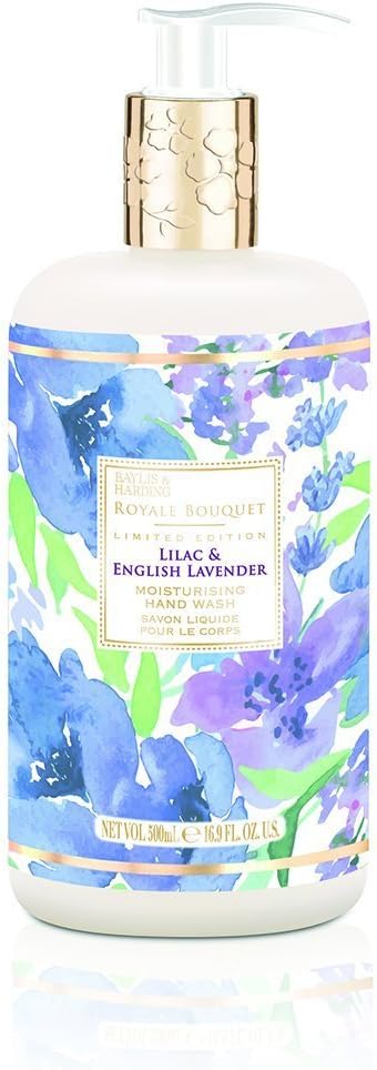 Baylis & Harding Royale Bouquet Lilac Lavender Hand Wash 500ml Pack of 3
