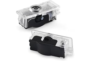 MASCHSEA 2 Pcs MB Door Light Logo, Compatible with Accessories CLA200 CLA45 E200 E400 C250 Coupe CLS45 CLS350 CLS300 CLS400