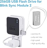 Tizomi 256GB USB Flash Drive for Blink Sync Module 2 Local Video Storage Mount view 4