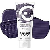 COLORLOMO Semi Permanent Hair Color - 6 oz Color Depositing Conditioner with Shea Butter & Almond Oil- Color Conditioner Depositing Hair Mask - Vegan, Paraben, Ammonia & Sulfate Free -Extreme Silver