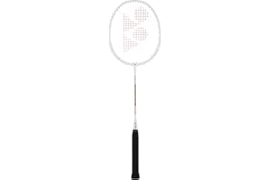 YONEX GR 303i Aluminium Strung Badminton Racket with Full Racket Cover (White) | for Beginners | 83 Grams | High Durability