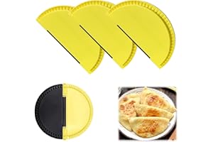 Asphodelia 3PCS Tortilla Sealer,Sandwich Pie Maker Tool,Toasted Sandwich Maker,Non-stick Tortilla Folder for Create Burritos,