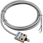 Baomain BM-3112 Limit Switch, TZ-3112 Sealed Roller Plunger, Momentary SPDT 1NO+1NC IP67 Waterproof