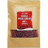 52USA Szechuan Red Dried Chilis, Whole Chili, Mild Spicy Chinese Chili 4 Oz (Mild Hot)