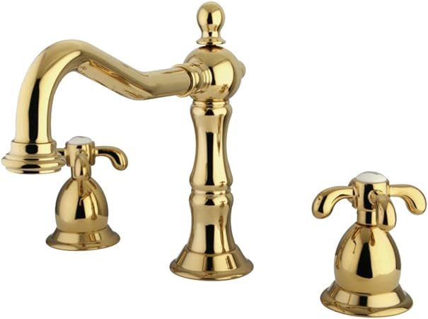Kingston Brass Ks1972tx French Country Widespread Lavatory Faucet