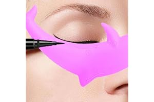 Dolphin-Shaped Eyeliner Tool & Mascara Shield - Eyeliner Stencil, Makeup for Beginners, Makeup Artist Essentials, Easy Eyelin