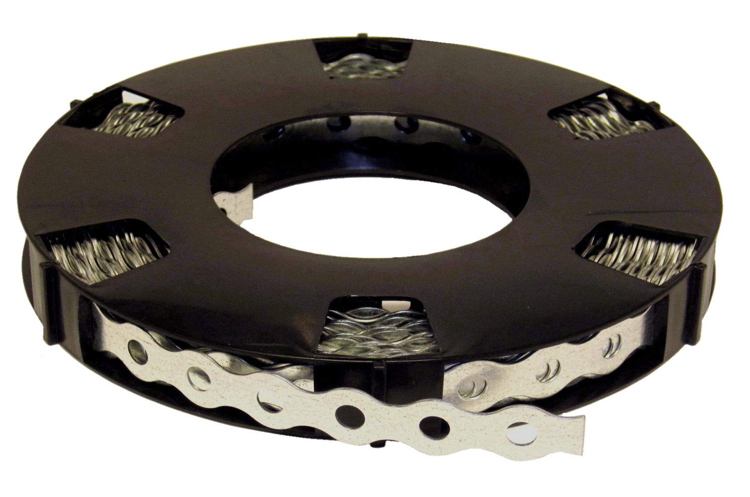 1 Roll (10 Metres) Perforated Tape 12 mm Galvanised Steel/Wavy Shape