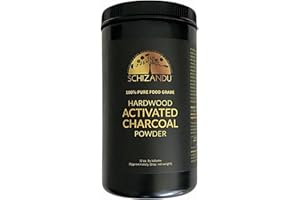 SCHIZANDU Activated Hardwood Charcoal Powder | Supports Skin, Body, Oral Health, Teeth Whitening | Dietary Supplement