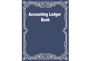 Accounting Ledger Book: Account Ledger Book, Bookkeeping Record Book, Financial Planner, Small Business Income Expense, Accou