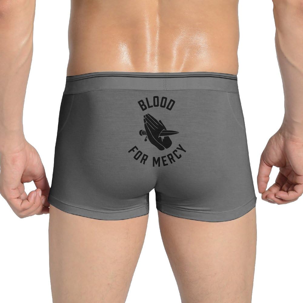 Men Yellow Claw Blood For Mercy Hands Boxer Briefs Underwear