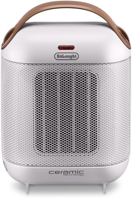 Delonghi HFX30C15.W Capsule Ceramic Heater, White