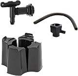 Pluto Garden Space Saver 100 Litre Water Butt Kit Slimline With Stand Lid view 3