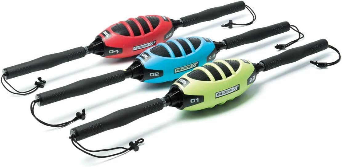 Escape Fitness USA 8.8 Pound Core Momentum Trainer to Improve Posture, Muscle Range, and Power with Corecardio Workouts, Red