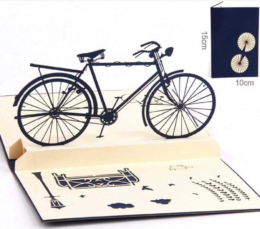 pop up karte fahrrad