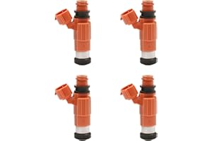 GLEDEWEN Fuel Injector 4 Holes 4Pcs | Replacement for Yamaha Outboard 115 HP Marine Mitsubishi Eclipse Galant Mirage Chrysler Dodge Suzuki | Replace# 68V-8A360-00-00, INP-771, CDH-210
