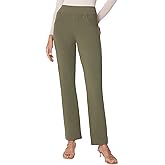 HUE Women's Super Soft Stretch High Rise Straight Leg Denim Leggings