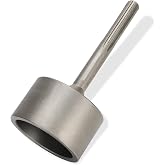 Werhoo SDS-Max T Post Driver 3in, Fits SDS Max Rotary &amp; Demolition Hammers | 3&rdquo; head drives T posts, fence posts &amp; ground rods. Universal SDS-Max shank works with all SDS Max hammers.