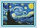 Benway Counted Cross Stitch Van Gogh Painting Starry Night 14 Count 47x37 CM