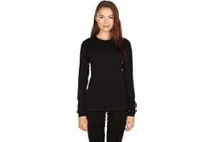 MINUS33 MERINO WOOL 100% Merino Wool - Women's Midweight Base Layer - Long Sleeve Crew