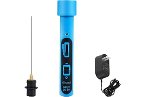 MINOVA Temp Control Hot Wire Foam Cutter 18W Styrofoam Knife Cutter Hot Knife Foam Cutter 12CM Styrofoam Cutter Kit Economy Foam Cutting Tool