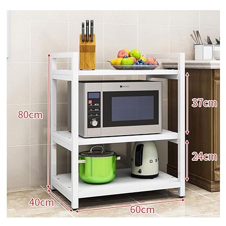 Estante del Horno De Microondas, Encimera De La Cocina Marco De ...