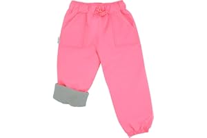 JAN & JUL Kids' Waterproof Cozy-Dry Rain/Snow Pants, Lined with Fleece
