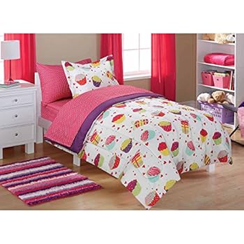Amazon.com: Mainstays Kids Twin Size Coordinated Bed in a