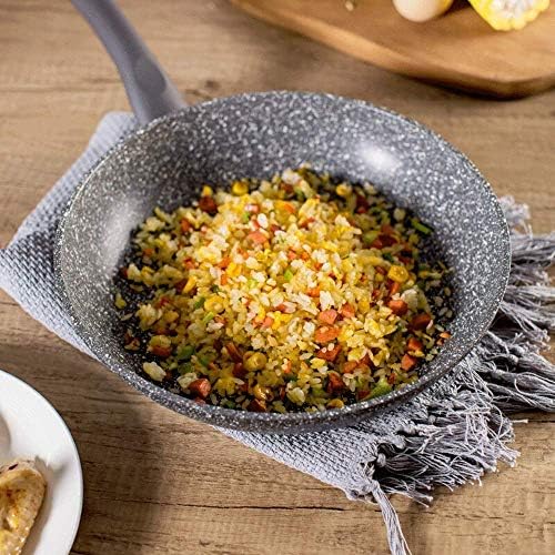 誘導コンロ用のフライパン ノンスティックフライパンフライパン Premiumaluminum Fry Kitchen Maifanノンスティックパン 蓋付きで掃除が簡単な多機能フライパン B08b3v6k1x 7 524円