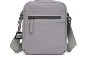 Lemuvlt Small/Medium Crossbody bag for men shoulder bag mens purse satchel leather messenger bag gift man