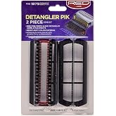 Red by Kiss Detangler Pik 2 Piece Comb Set for Compatible Only with BD02U Model PIK9
