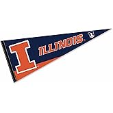 Illinois Fighting Illini Full Size Pennant