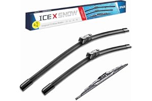 ICEXSNOW IceXsonw 3 Wipers Windshield Wiper Blades Replacment for Chevrolet Trax Buick Encore 2021 2020 2019 2018 2017 2016 2015 2014 2013-26"/14"/10" Top Lock