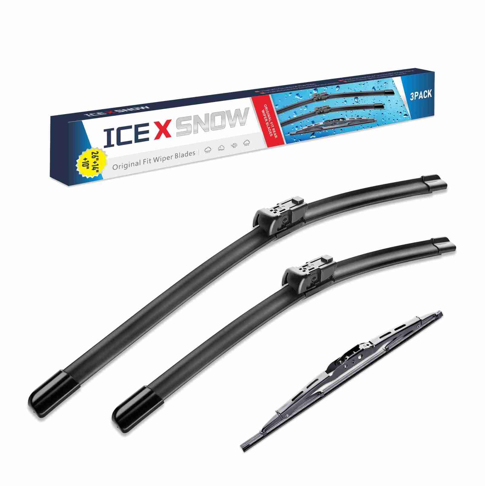 IceXsonw 3 Wipers Windshield Wiper Blades