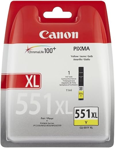 Canon 6446B004 X-Large Yellow Ink Cartridge for PIXMA MG iP iX MX Series