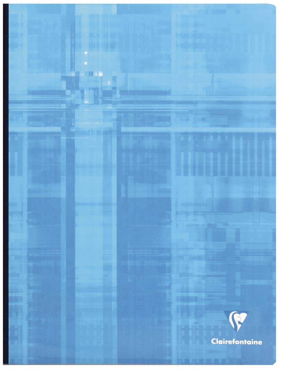 Clairefontaine 69341C - Set of 5 Clothbound Notebooks - Size: 24x32 cm - 192 Seyes Ruled Pages - White Paper 90 g - Laminated Card Cover Random Colours