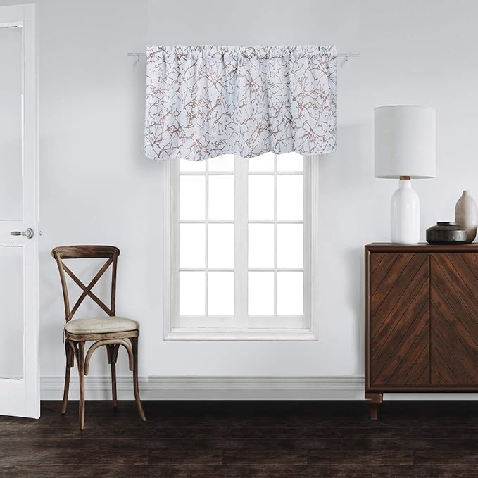 Amazon Com Iusun 1 Panel Voile Curtain Swags Pelmet Valance Net