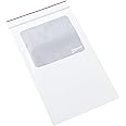 Minigrip Red Line MGRL2W0508 Polyethylene (LDPE/LLDPE Blend) Clear Reclosable Bag, 8" Length, 5" Width (Pack of 1000)