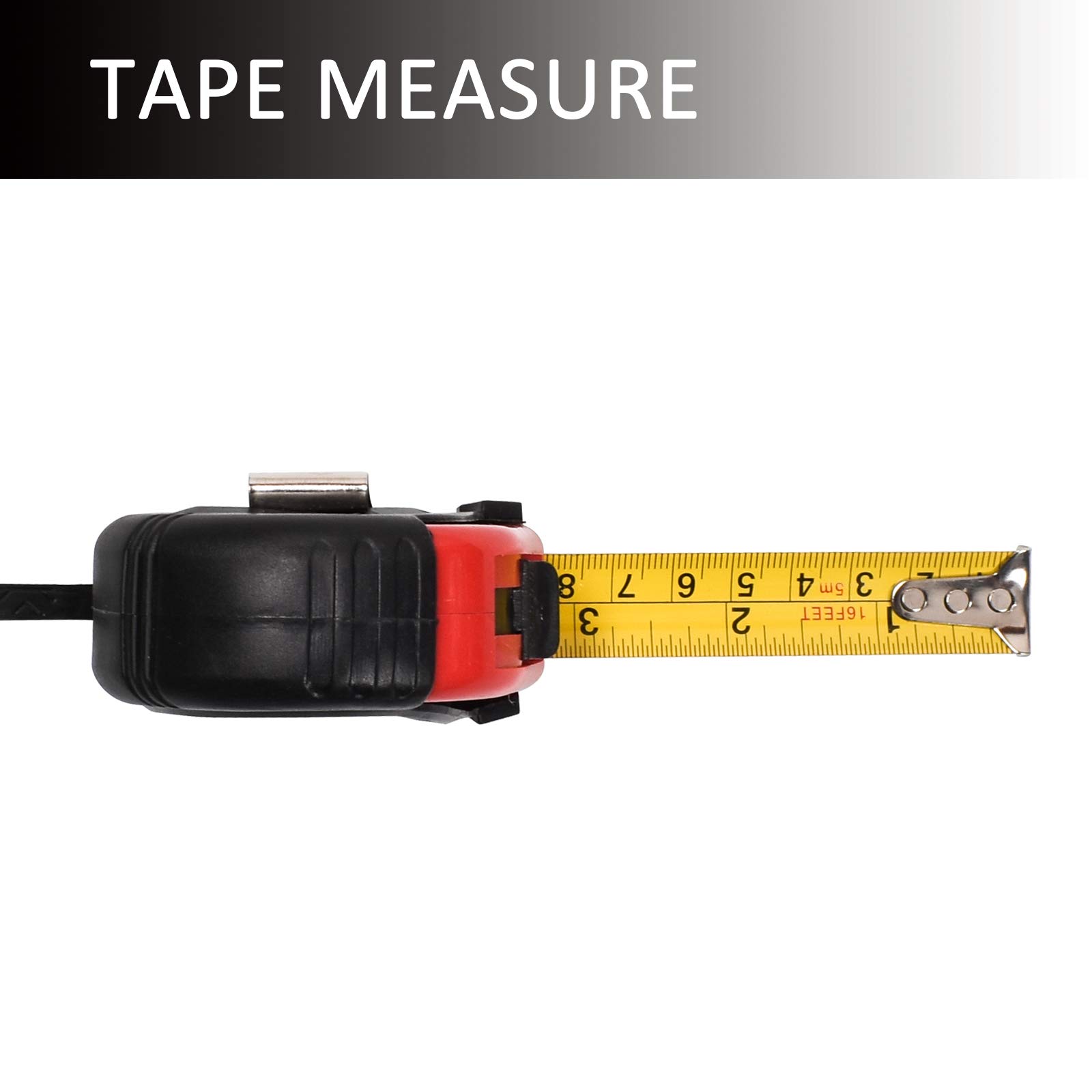 WORKSITE 34 Piece Household Tool & Accessories Kit Including 18V Cordless Drill Driver Rechargeable 15+1 Position Keyless Torque Clutch, Variable Speed Switch, Screwdriver Accessory Set with Tool Bag