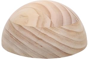 Luxshiny Wooden Geometric Pottery Mold 15Cm Diameter for Ceramic Basket and Bowl Crafting DIY Tools