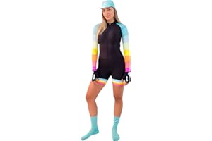 Triathlon Suit Women's Bicycle Cycling Jersey Skinsuit Jumpsuit Long Sleeve Set Gel Road Mountain XS-3XL